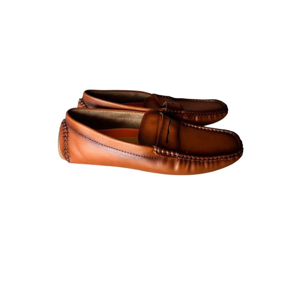 Vostey Milan Men's Brown Loafers - Picture 4 of 5